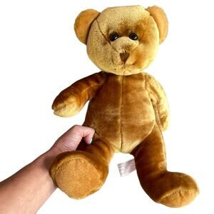 Pawsenclaws Teddy Bear Plush Stuffed Animal Toy Zipper Back Stitched Nose READ